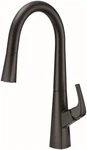 Gerber D454419 Vaughn 1.75 Gpm Hole Pull Down Kitchen Faucet - Black. Fixed Price $393.40.