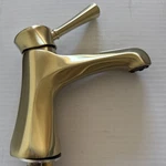 Rohl WE2301LM-2 Wellsford Deco 1.2 Gpm Single Hole Bathroom Faucet Antique Gold. Fixed Price $533.50.