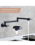 Vmasstone PM-002 Pot Filler Faucet Brass Matte Black Ceramic Valve New Open Box. Fixed Price $44.50.