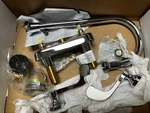 Kohler Triton Bowe 12.5 Tall Gooseneck Wristblade Faucet 400T70-5ANA-CP Chrome. Fixed Price $89.95.