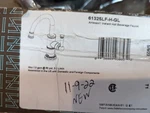 Brizo 61325LF-H-GL Artesso Instant Hot Water Faucet, Luxe Gold. Fixed Price $474.95.