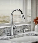 Kohler Anessia Single-handle Pull Down Sprayer Chrome Kitchen Faucet R33444-SDCP. Fixed Price $174.99.
