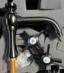 Graff G-6910-C16B-BOX Camden Widespread Bathroom Faucet Brushed Onyx. Fixed Price $499.50.