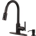 Wowow Kitchen Faucets With Sprayer, Oil Rubbed Bronze Rv Faucet, Sing.... Fixed Price $136.12.
