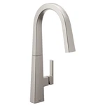 Moen Nio S75005SRS Pull Down Kitchen Faucet,spot Resist Stainless *new*. Fixed Price $531.99.