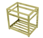 Kingston Brass VSP3122A2 31" Wide X 30 High Console Stand - Polished. Fixed Price $224.99.