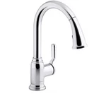 Sterling Kohler 24272-CP Ludington Pull-down Kitchen Sink Faucet Chrome Used. Fixed Price $44.99.