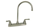Empire U-YCH800GS-E 8" Plastic Kitchen Faucet Gooseneck Chrome. Fixed Price $46.54.