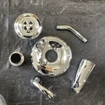 Delta Tub And Shower Trim Set Series Polished Chrome T13420-H2OT-R U5. Fixed Price $89.99.