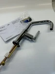 Brizo 61063LF-PC Litze Chrome Bar Faucet With Knurled Handle & Angled Spout $620. Fixed Price $239.99.