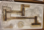 Signature Hardware Contermporary Wall Mounted 450649 Pot Filler Faucet Brass. Fixed Price $200.25.