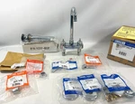 Chicago Faucet 894 Lavatory Kit Gooseneck Spout Chrome Plate Nos 1990S. Fixed Price $450.00.