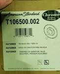 American Standard T106500.002 Pb Trim Valve. Fixed Price $50.00.