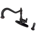 Kingston Brass GSY770.ACLSP American Classic 1.8 Gpm Hole - Bronze. Fixed Price $289.22.