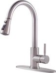 Kingo Kitchen Faucet, Brushed Nickel Faucets With Pull. Fixed Price $36.23.
