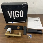 Cornelius Single-handle Wall Mount Bathroom Faucet Matte Black By Vigo Read. Fixed Price $79.95.