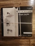 Glacier Bay Modern Single-handle Tub Shower Faucet. Fixed Price $80.00.