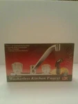 Ldr Kitchen Chrome Faucet Dual Acrylic Handle Swing Spot With Pull Out Sprayer. Fixed Price $44.00.