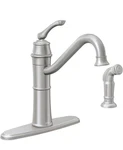 Moen Wetherly 87999SRS High Arc Kitchen Faucet -spot Resist Stainless. Fixed Price $118.00.