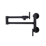 Wowow Pot Filler Single Hole Two Attachment Stove Faucet, Brass Fi.... Fixed Price $131.31.