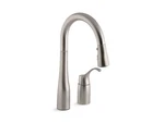 Kohler 649VS Simplice Pulldown Bar Sink Faucet, Prep Kitchen Sin.... Fixed Price $581.34.