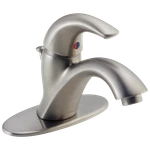 Delta Classic 583LF-SSWF Single Handle Bathroom Faucet Stainless. Fixed Price $262.68.