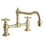 Speakman SB-3241 Proper 1.75 Gpm Bridge Kitchen Faucet Brass. Fixed Price $1114.84.