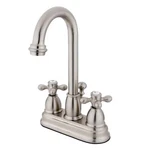 Kingston Brass KB3618AX 4 In. Centerset Bathroom Faucet. Fixed Price $120.38.