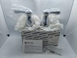 Delta H678SS Leland Metal Lever 2-HANDLE Set For Roman Tub Filler , Stainless. Fixed Price $89.99.
