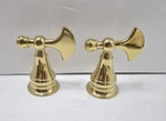 Pair Of Kohler 16146-PB Revival Robe Hook, Vibrant Polished Brass. Fixed Price $389.00.