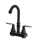 Dura Faucet DF-SA180LHK-MB J-spout Two Knob Handle Matte Black. Fixed Price $56.04.