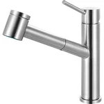 Franke STL-PO-304 Steel Single Handle Pull Out Kitchen Faucet Stainless. Fixed Price $1272.74.