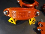 Zurn 4-FP23RA Rigid Grooved 4" Coupling Angle Pad Sprinkler Fire Suppression. Fixed Price $45.00.