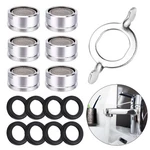 6 Pack Faucet Aerator 2.2 Gpm Bathroom Sink Regular Standard Replace. Fixed Price $9.64.