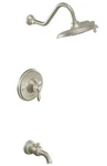 New Moen TS32104BN Brushed Nickel Weymouth Tub And Shower Trim Less Valve. Fixed Price $325.00.