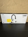 Kohler Kanan Matte Black Single Handle Pull-down Kitchen Faucet R33393-SD-BL. Fixed Price $149.99.