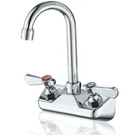 Bathfinesse Kitchen Sink Faucet Wall Mount 4" Center Commercial .... Fixed Price $84.86.