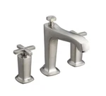 Kohler Margaux K-T16236-3-BN Brushed Nickel Roman Tub Faucet W/cross Handles. Fixed Price $575.00.
