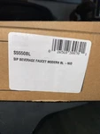 Moen S5550BL Nio 1.5 Gpm One Handle High Arc Beverage Faucet, Matte Black. Fixed Price $189.99.