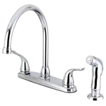 Kingston Brass FB279.YLSP Yosemite 1.8 Gpm Standard Kitchen - Chrome. Fixed Price $97.47.