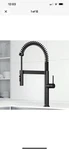 Vigo VG02052 Edison 1.8 Gpm 20" Single Handle Hole Pre-rinse Black. Fixed Price $199.99.