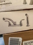 Pfister Delton LF-035-4THC 2-HANDLE Standard Kitchen Faucet In Polished Chrome. Fixed Price $38.99.
