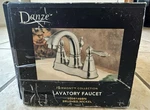 New Danze D308140 Fairmont Two Handle Centerset Lavatory Faucet Brushed Nickel. Fixed Price $89.99.