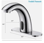 Yodel Automatic Touchless Sensor Tap Hot Cold Mixer Brushed Nickel,. Fixed Price $68.00.