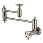Kingston Brass KS310.RKZ Wendell 3.8 Gpm Wall Mounted Hole Pot - Nickel. Fixed Price $471.22.