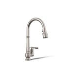 Kohler 99260-VS Artifacts 1.5 Gpm Pull Down Kitchen Faucet, Stainless*read*. Fixed Price $604.99.