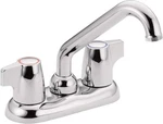Moen 74998 Chateau Chrome Mini Blade 2-HANDLE Laundry Faucet 1/2" Connection. Fixed Price $37.17.