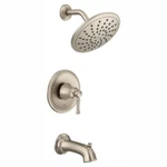 Moen Dartmoor Tub And Shower Faucet Trim Kit In Brushed Nickel (no Valve). Fixed Price $137.99.