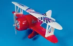 John American Pull Back Power Bi-plane By Toysmith. Spinning Propeller.. Fixed Price $11.20.