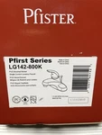 Pfister Single Handle New Bathroom Faucet. LG142-800K Nickel Finish. Fixed Price $45.00.
